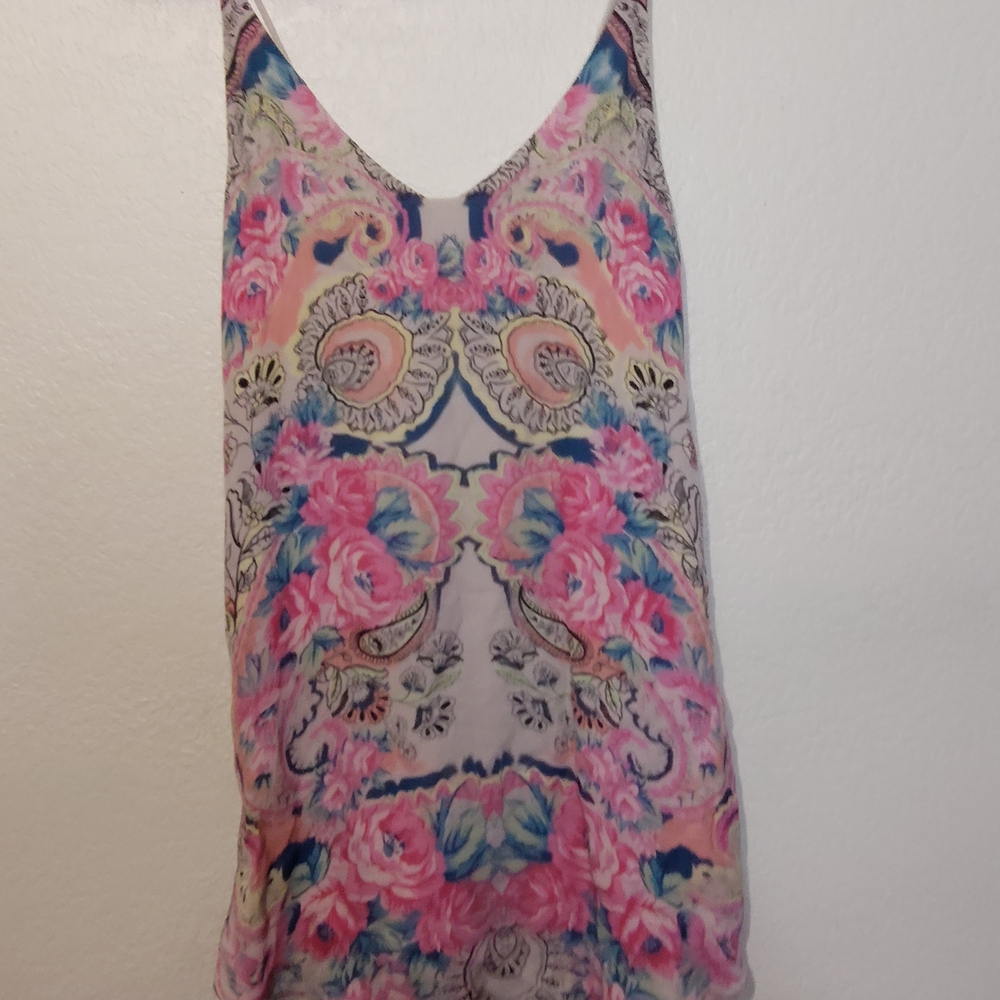 Floral Spaghetti Strap Dress